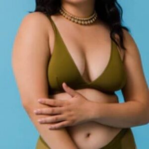 Olive Green Ultrasoft Parade Bralette